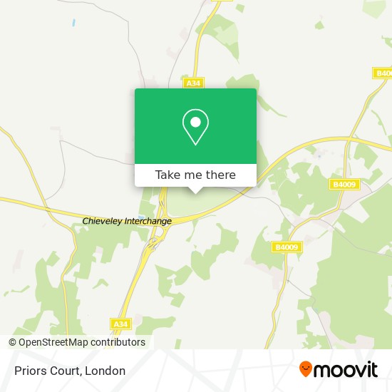 Priors Court map