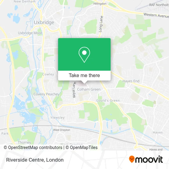Riverside Centre map