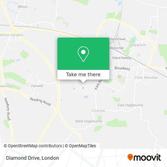 Diamond Drive map