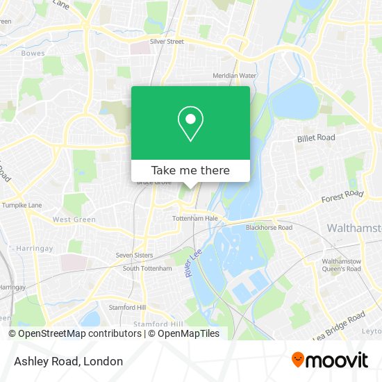 Ashley Road map