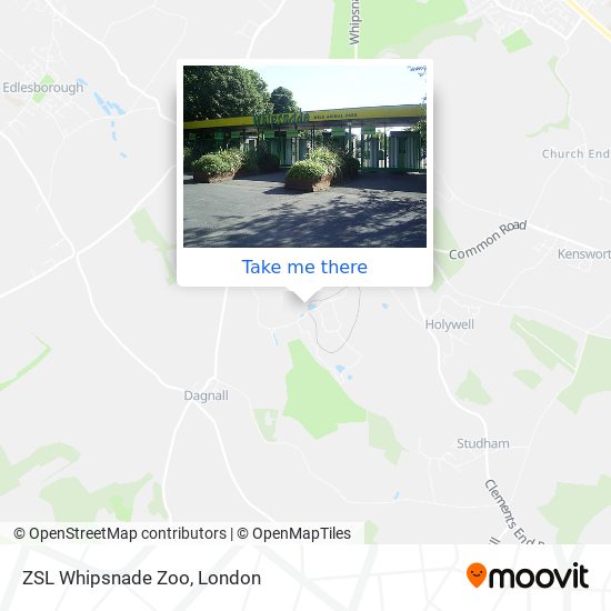 ZSL Whipsnade Zoo map