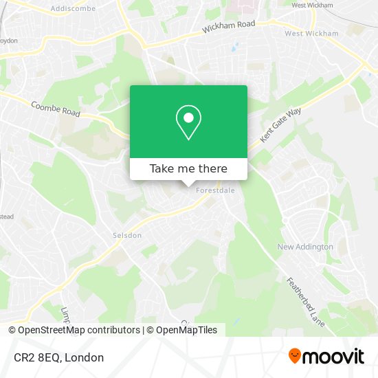 CR2 8EQ map