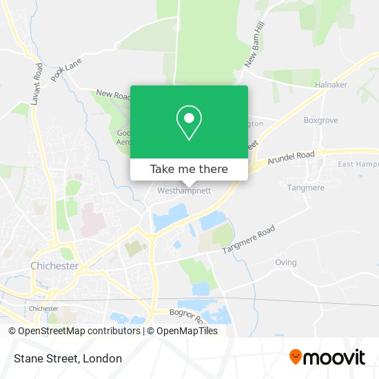 Stane Street map