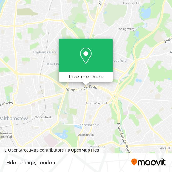 Hdo Lounge map