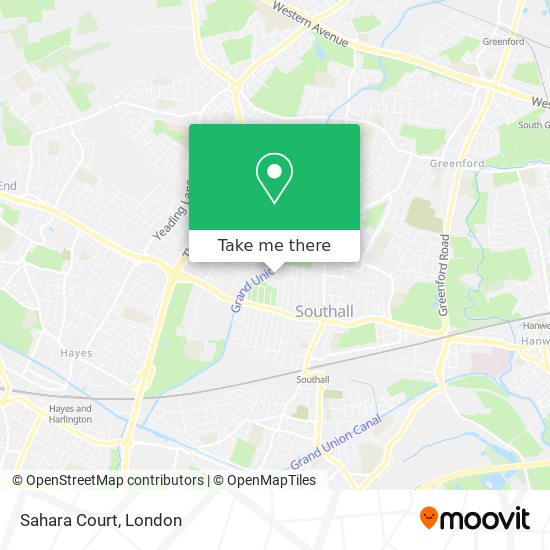 Sahara Court map