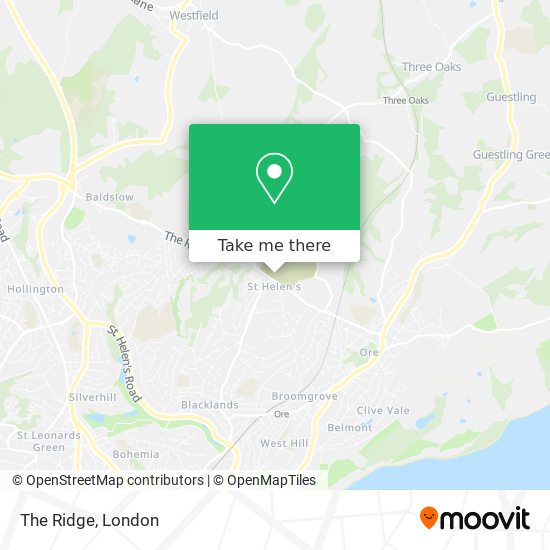 The Ridge map