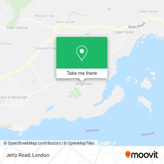Jetty Road map