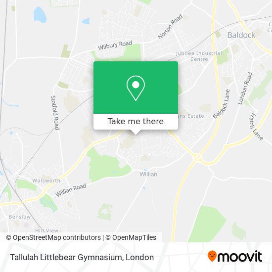 Tallulah Littlebear Gymnasium map