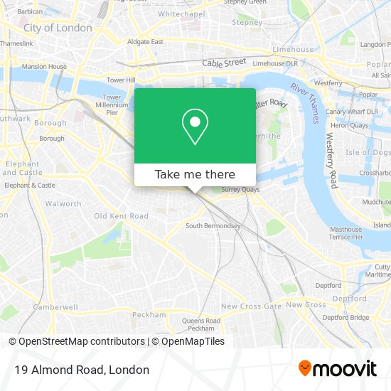 19 Almond Road map