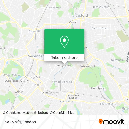 Se26 5fg map