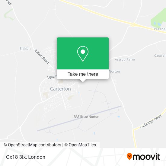 Ox18 3lx map