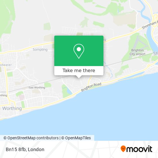 Bn15 8fb map