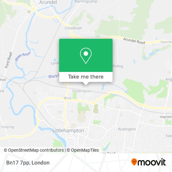 Bn17 7pp map