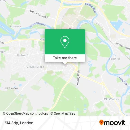 How to Get to Sl4 3dp in Windsor by Bus or Train?