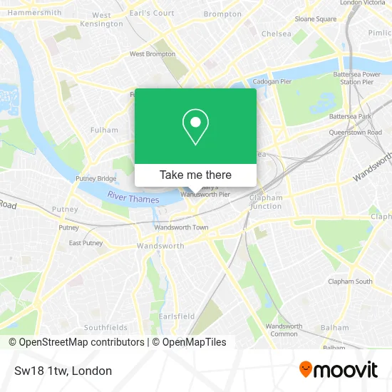 Sw18 Postcode How to Get to Sw18 1tw in Wandsworth by Train, Bus or Tube?