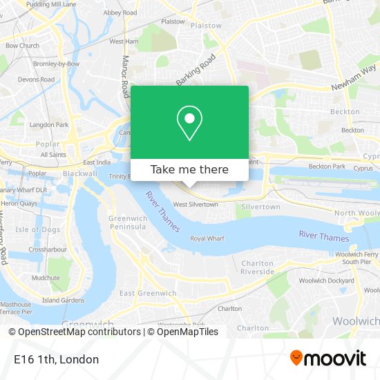E16 1th map