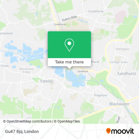 Gu47 8jq map