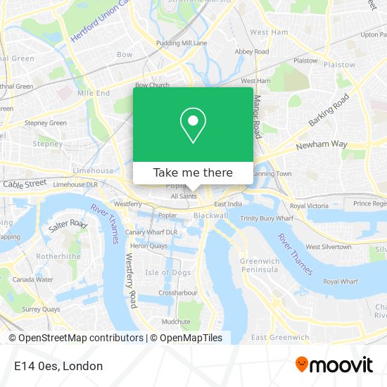 E14 0es map