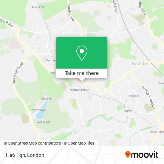 Ha6 1qn map