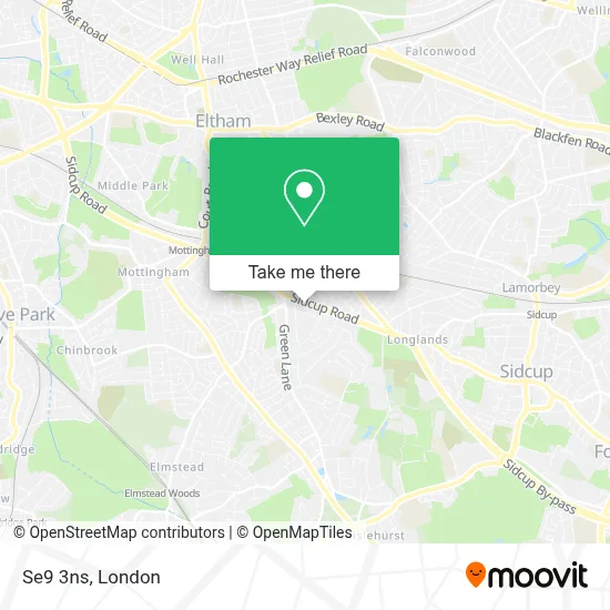 How to Get to Se9 3ns in New Eltham by Bus, Train or DLR?