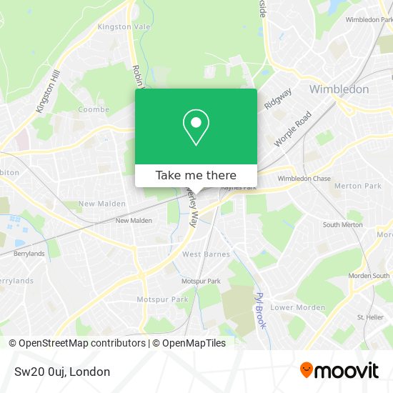Sw20 0uj map