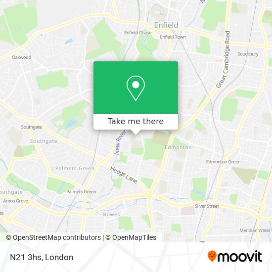 N21 3hs map