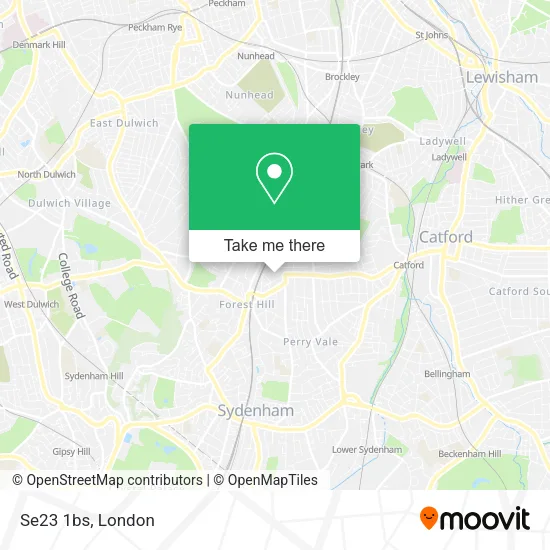Se23 1bs map