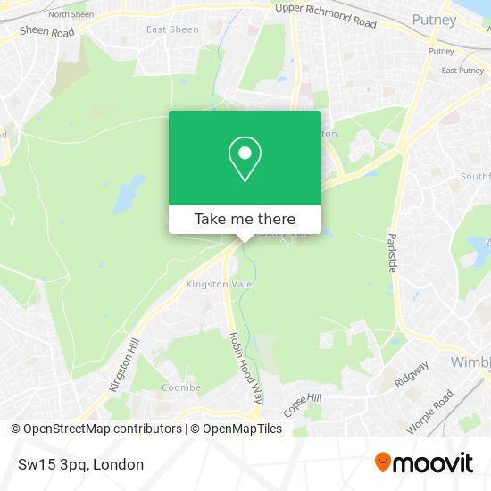 Sw15 3pq map