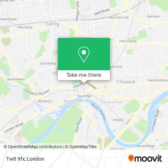 Tw8 9fx map
