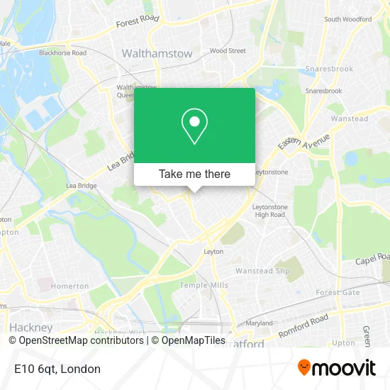 E10 6qt map