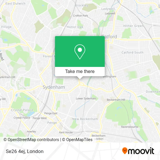 Se26 4ej map