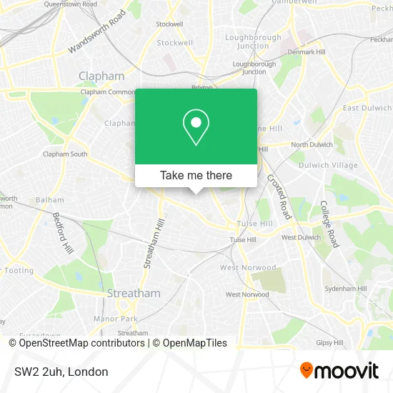 SW2 2uh map