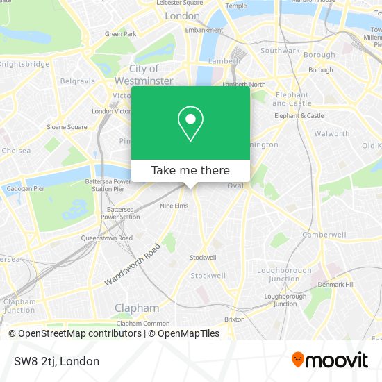 SW8 2tj map