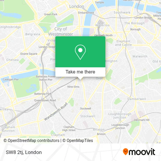 London Sw8 Map How to Get to SW8 2tj in South Lambeth by Bus, Tube or Train?