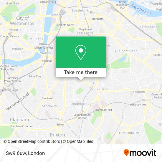 Sw9 6uw map