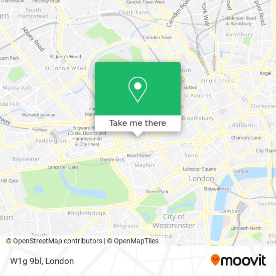 W1g 9bl map