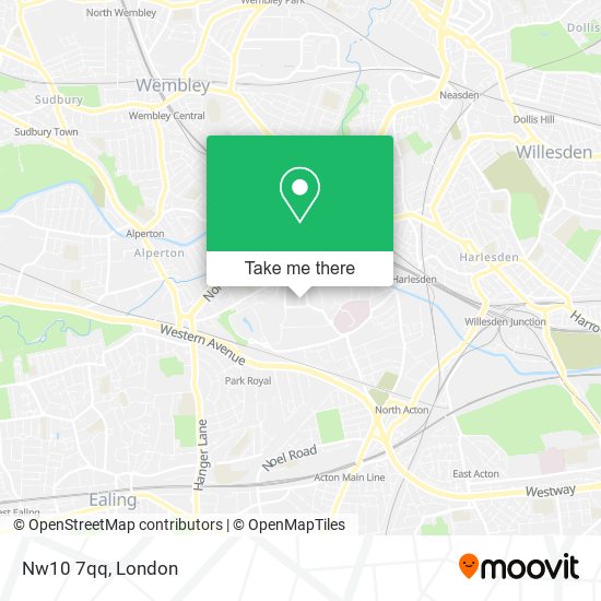 Nw10 7qq map