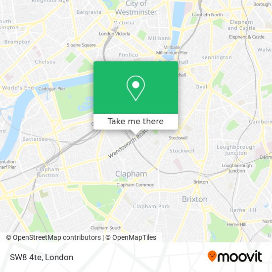 SW8 4te map