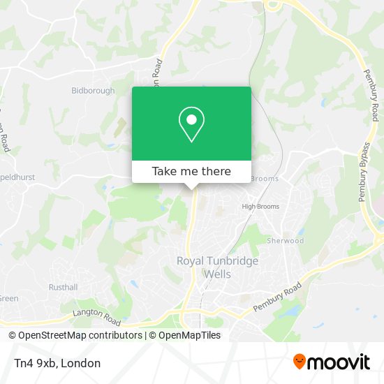 Tn4 9xb map