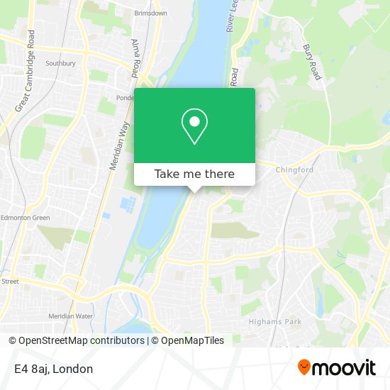 E4 8aj map
