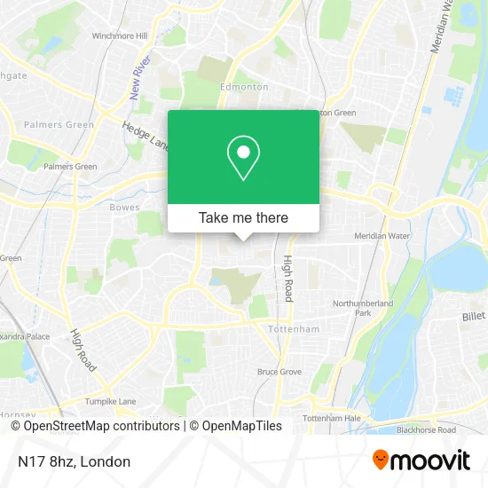 N17 8hz map