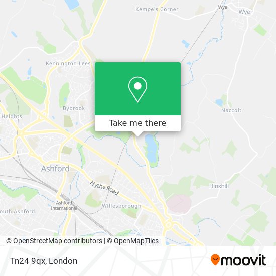 Tn24 9qx map