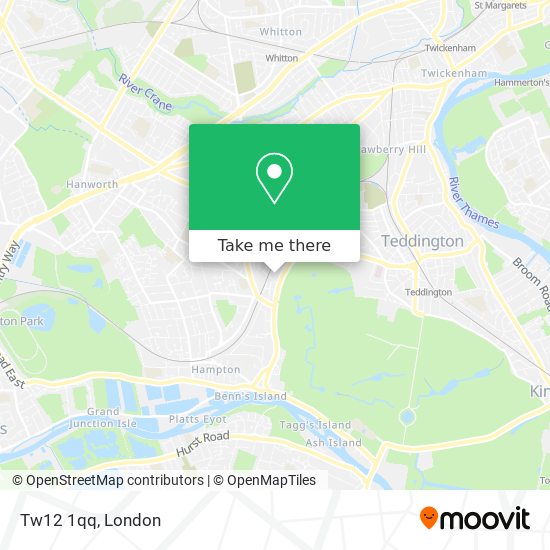 Tw12 1qq map