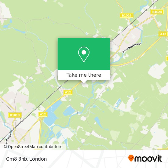 Cm8 3hb map