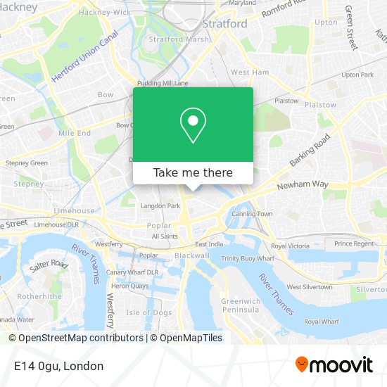 E14 0gu map