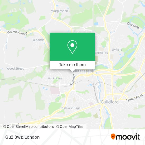 Gu2 8wz map