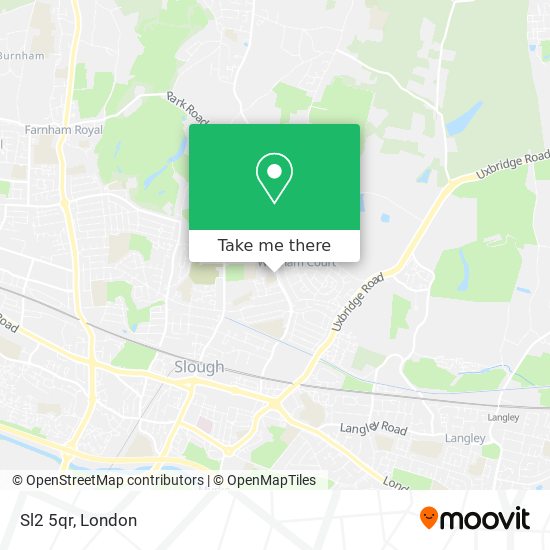 Sl2 5qr map