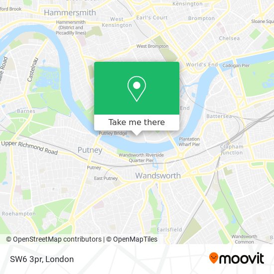 SW6 3pr map