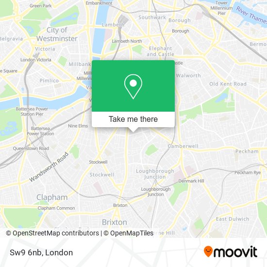 Sw9 6nb map
