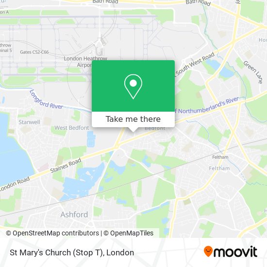 St Mary's Church (Stop T) map